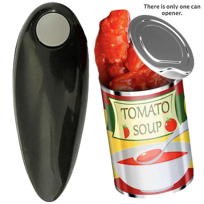 Electric Can Opener Automatic Jar Opener Smooth Edge Bottle Opener Battery Operated for Weak Hands for All Kinds of Jars