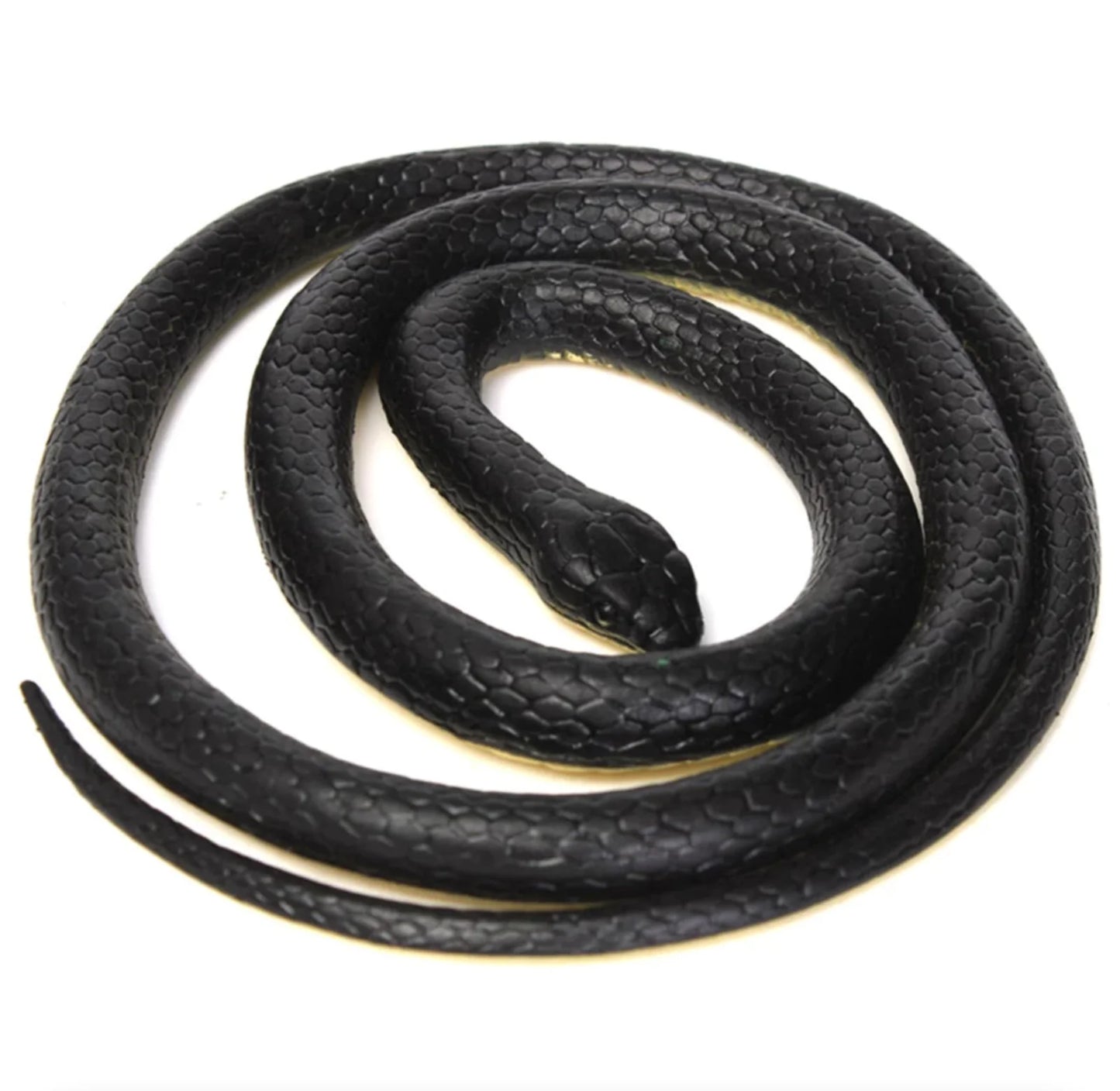 Fake Realistic Snake Lifelike Real Scary Rubber Toy Prank Party Joke For Garden